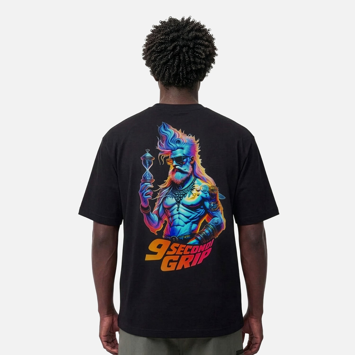 T-shirt Uomo Oversize 9Secondi Grip